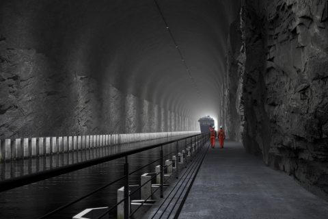 World's first ship tunnel