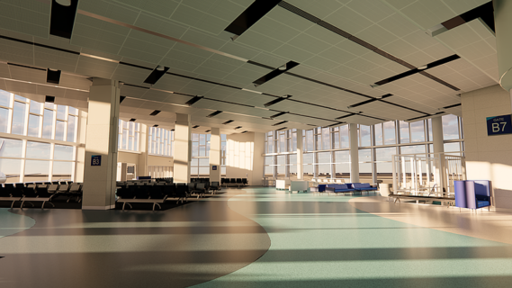 Jacksonville International Airport Concourse B Nears Completion With Six New Gates