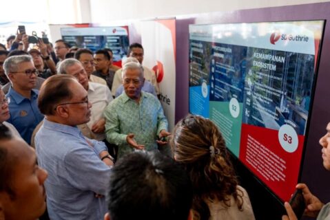 Prime Minister of Malaysia Officiating the Master Plan for Kerian Integrated Green Industrial Park in Perak