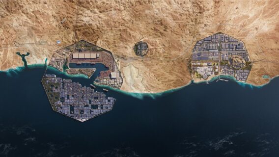 Oxagon is a 48-square-kilometer coastal industrial and logistics hub situated on the Red Sea.