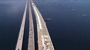 When completed, the new bridge will measure 168 feet wide, making it the largest by surface area in Florida.