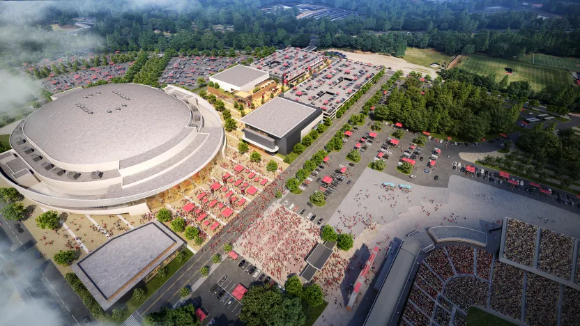 Pacific Elm Properties and Gale Force Sports and Entertainment have announced plans for the Raleigh Sports & Entertainment District