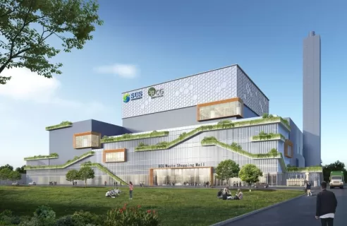 Architechtural Rendering of Tam Sinh Nghia Waste-To-Energy Project