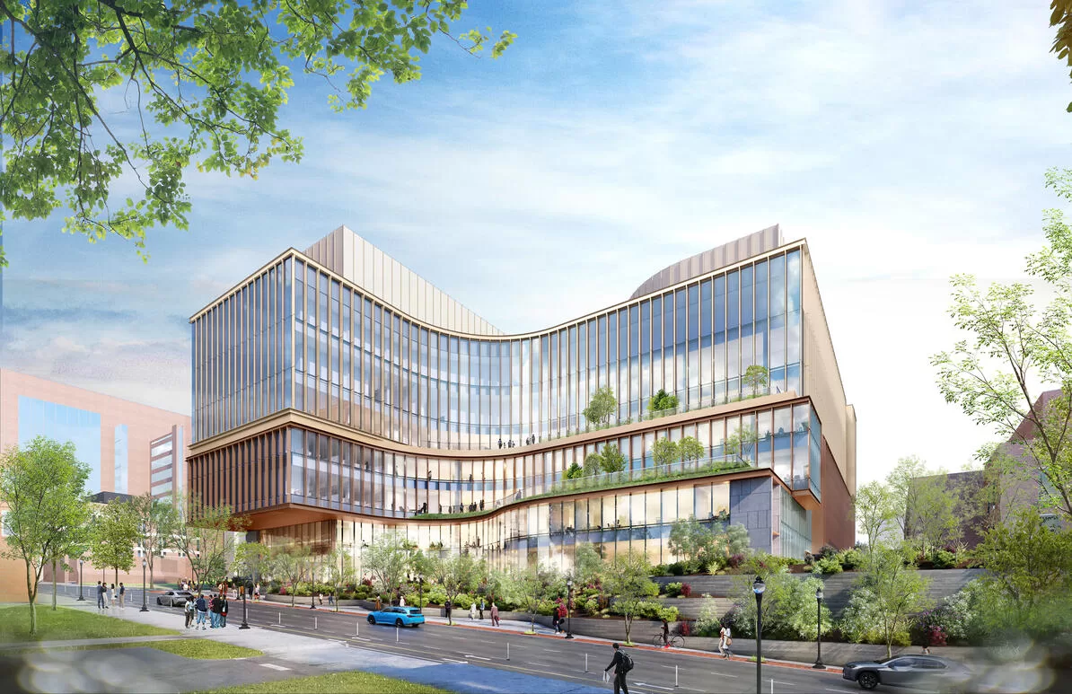 Renderings of the Johns Hopkins East Baltimore courtesy of Payette