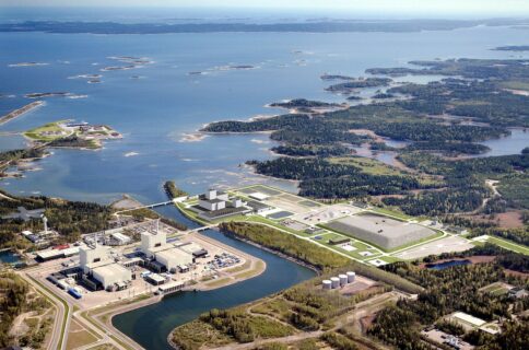 Sweden officially broke ground on the waste repository site.