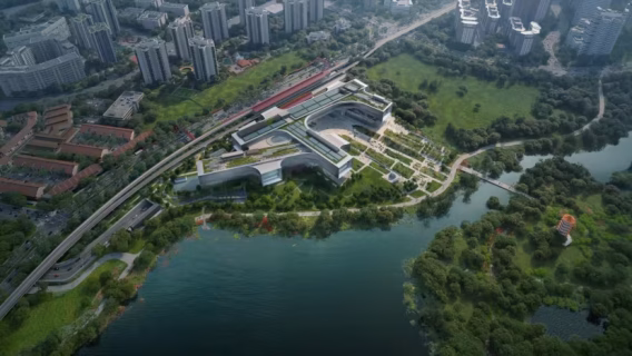 Floating Above the Parkland: How Zaha Hadid Architects Is Reimagining Singapore's Science Centre