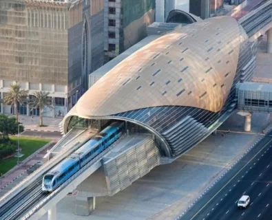 Dubai Metro Blue Line project