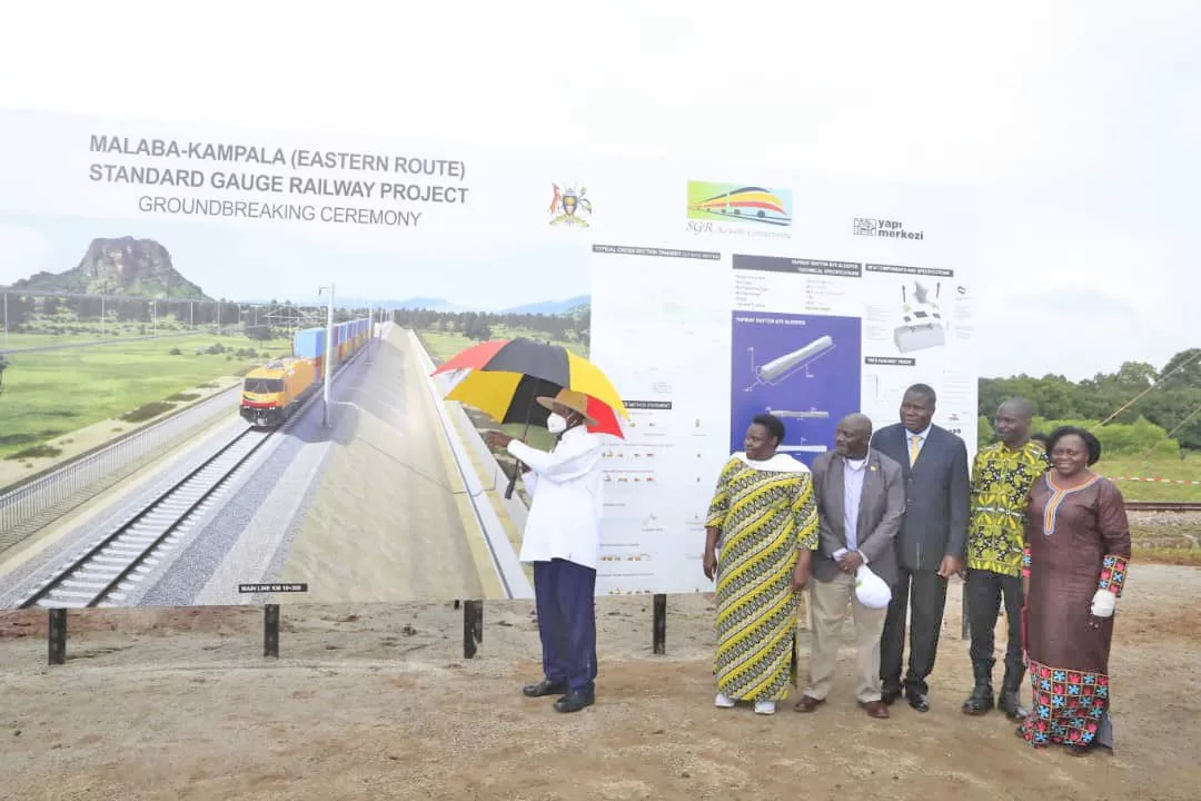 President Museveni Launches Uganda SGR construction in Tororo