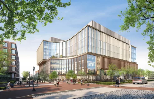 Renderings of the Johns Hopkins East Baltimore courtesy of Payette