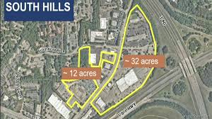 South Hills mall development site in Cary.