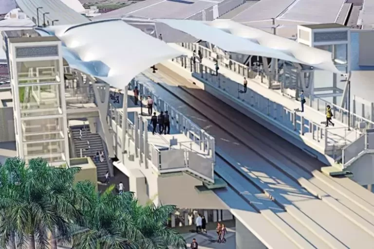 Renderings of the Honolulu Rail System