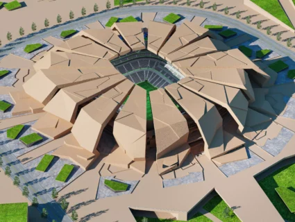 King Salman Stadium construction plans