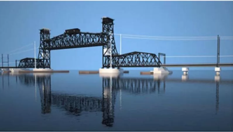 Raritan River Bridge rendering