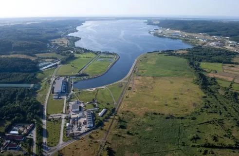 The BESS site located near the pumped hydro facility