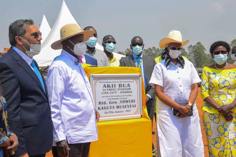 Uganda's president Yoweri Museveni commissioned the construction of Akii-Bua Olympic Stadium on 29th, January 2025