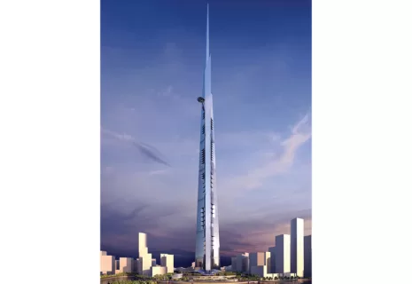 The construction works on the Jeddah Tower were paused in the year 2018