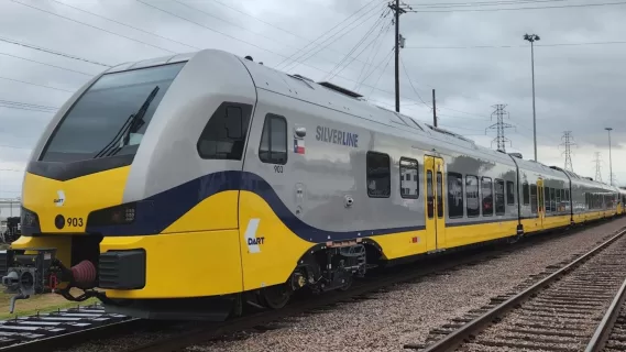 DART conducted training runs of trains on the route between Richardson and Plano in the summer of 2024.