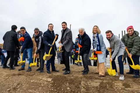 New York City FC held Etihad Park’s groundbreaking on December 4, 2024.