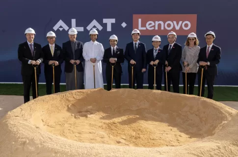 Saudi Lenovo production plant.