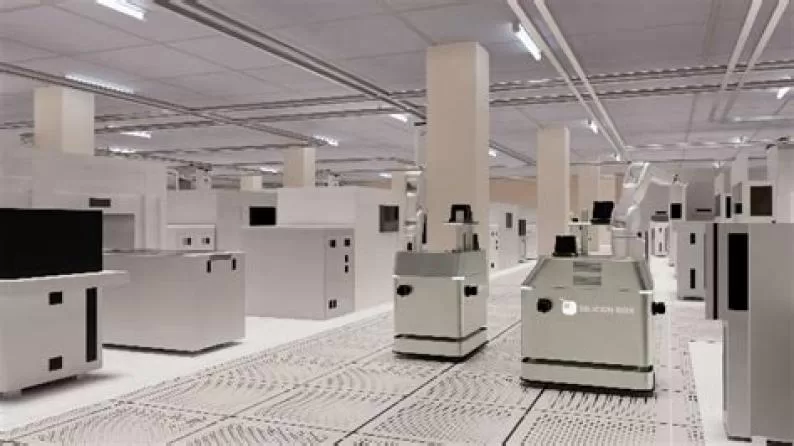 Inside Silicon Box's semiconductor integration facility in Singapore. The new facility in Italy will be designed by Stantec