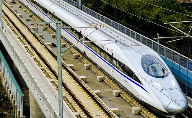 A high-speed train