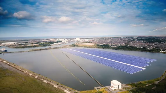 Barrow EnergyDock will become UK'S largest floating solar project
