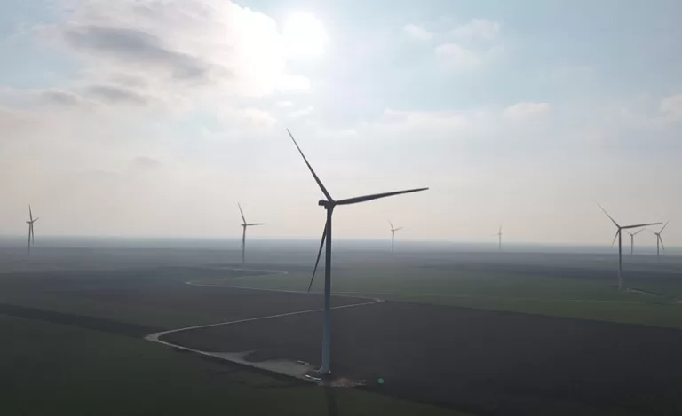 A wind farm