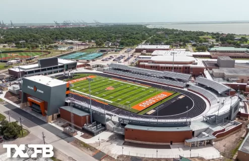 The La Porte High School Bulldog Stadium