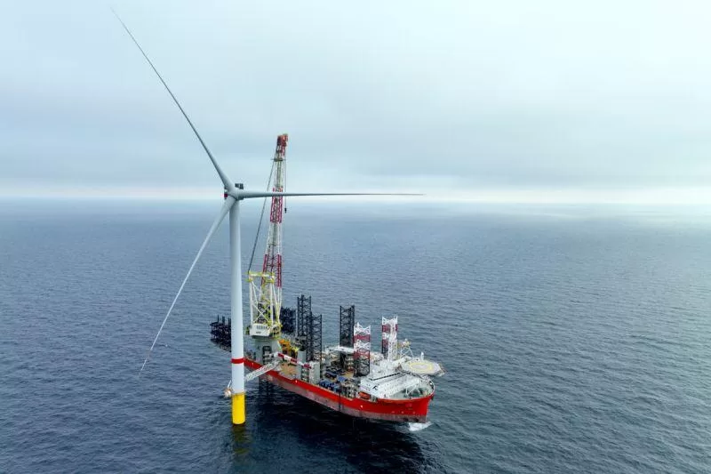 Vestas Installs First Turbine at Germany’s largest offshore wind farm “EnBW He Dreiht”