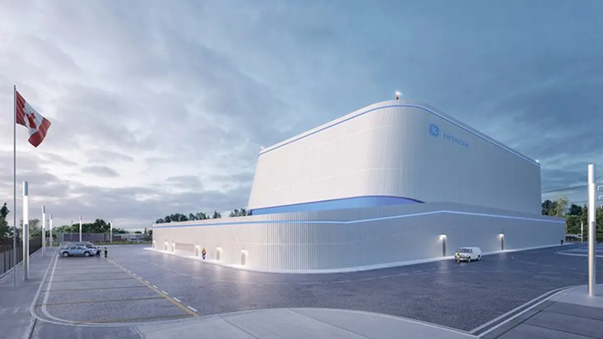 The first small nuclear reactor by Ontario Power Generation