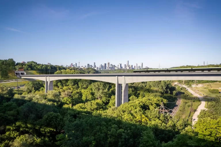 The Don Valley Crossing Bridge