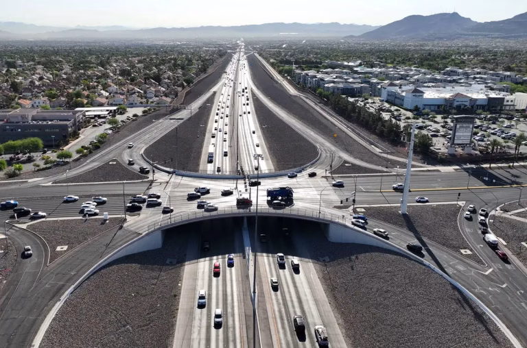 $160M 215 Beltway Widening Project Breaks Ground in Henderson, Nevada