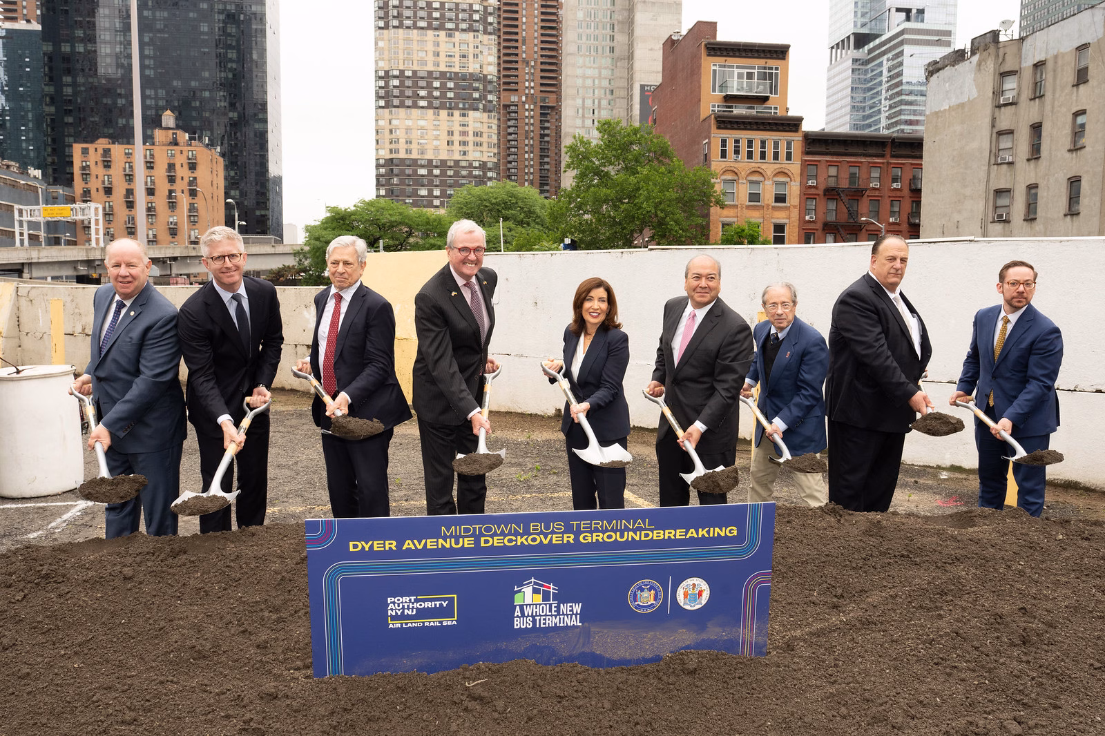 Construction Begins on First Phase of New Midtown Bus Terminal with Dyer Avenue Deck-Overs