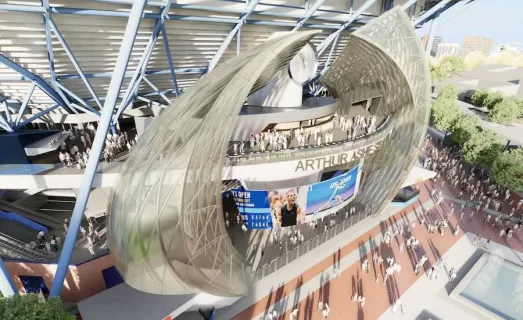 USTA Launches $800M Overhaul of US Open Campus, Centered on Arthur Ashe Stadium
