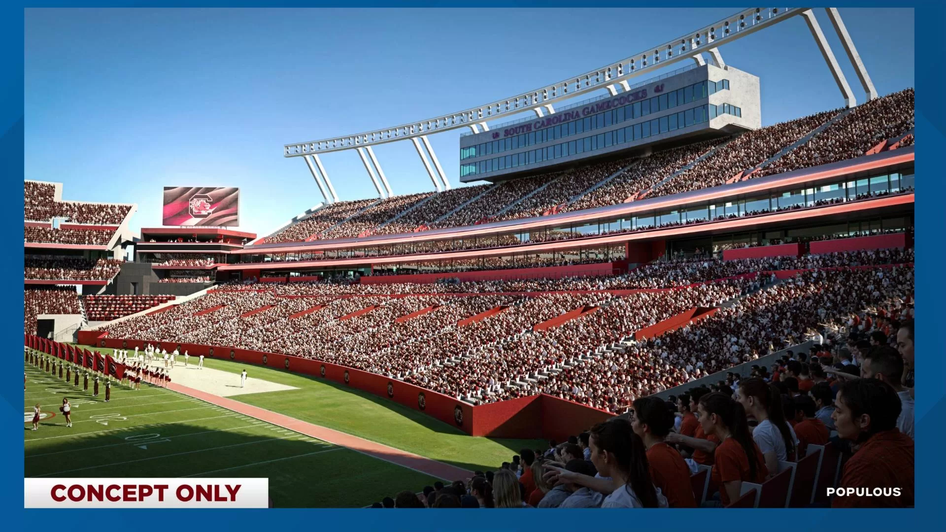 USC Advances $350M Reimagining of the Iconic Williams-Brice Stadium