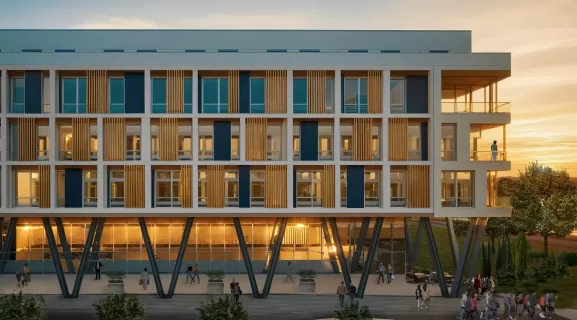 The New York City mass timber project