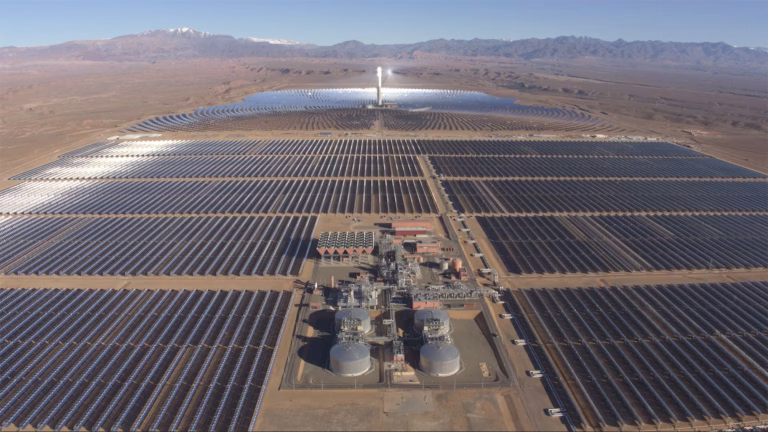 Morocco's Solar Power Footprint