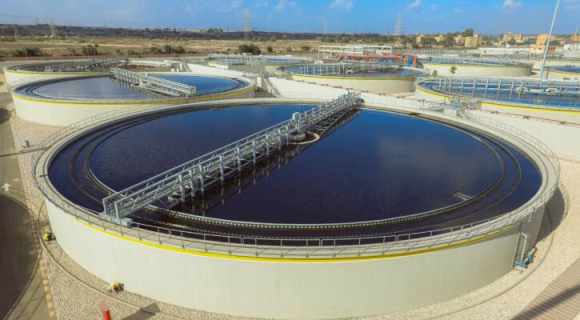 Abu Rawash wastewater treatment plant