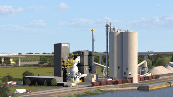 Ozinga East Chicago low carbon cement mill approaches its start of operations