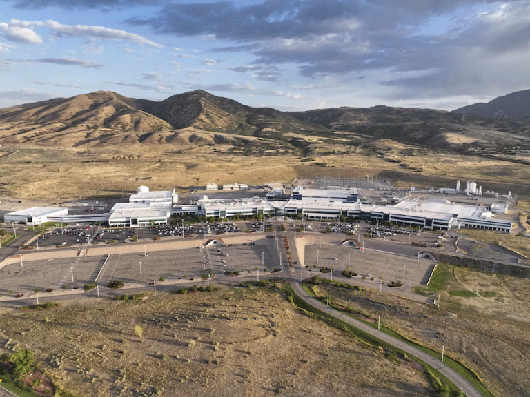 The Texas Instruments facility in Utah
