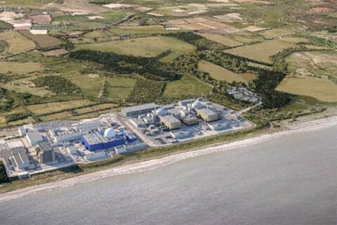 Sizewell C Nuclear Project Construction