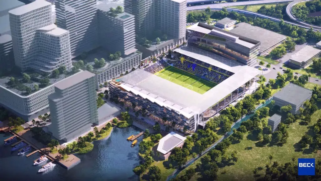Tampa Bay Sun FC Unveils Vision for Waterfront Stadium in Ybor Harbor