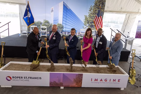 Roper St Francis Healthcare Breaks Ground on $1.2B Hospital Campus in North Charleston