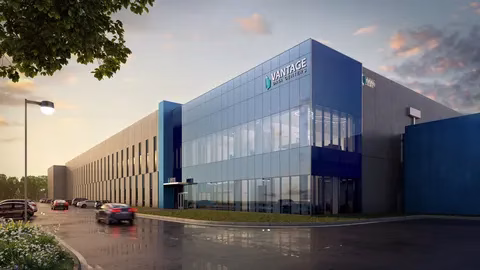 The Vantage Data Centers’ 192MW campus in New Albany, Ohio.