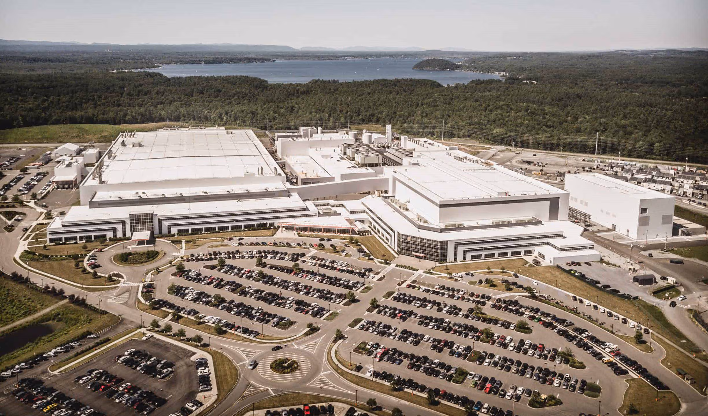 The GlobalFoundries factory in Vermont