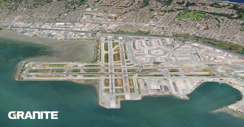 Granite to Lead $115M Rehabilitation of Runway 1R-19L and Construction of Taxiway W at SFO