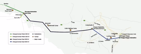 NSW Eastern Section 70% Milestone Achieved in Australia’s $3.6 Billion EnergyConnect Transmission Project