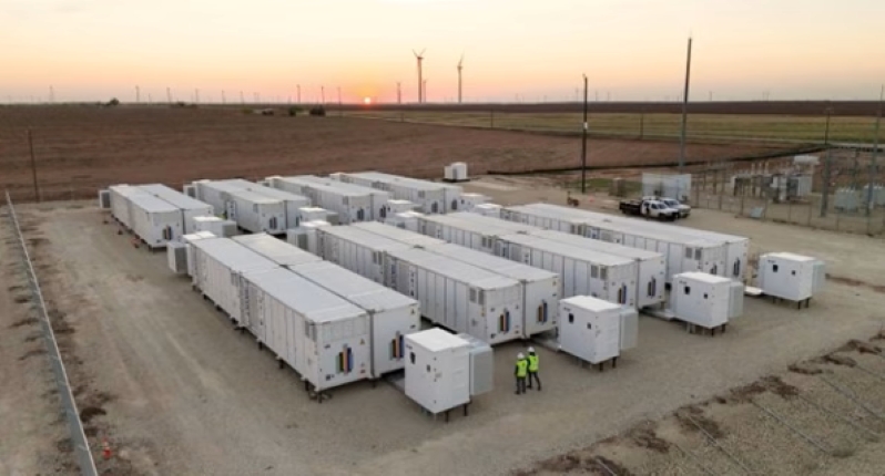 Cross Trails Battery Energy Storage System (BESS) project in Scurry County, Texas