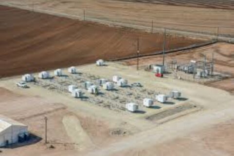 Construction of Cross Trails Battery Energy Storage System (BESS) project in Scurry County, Texas