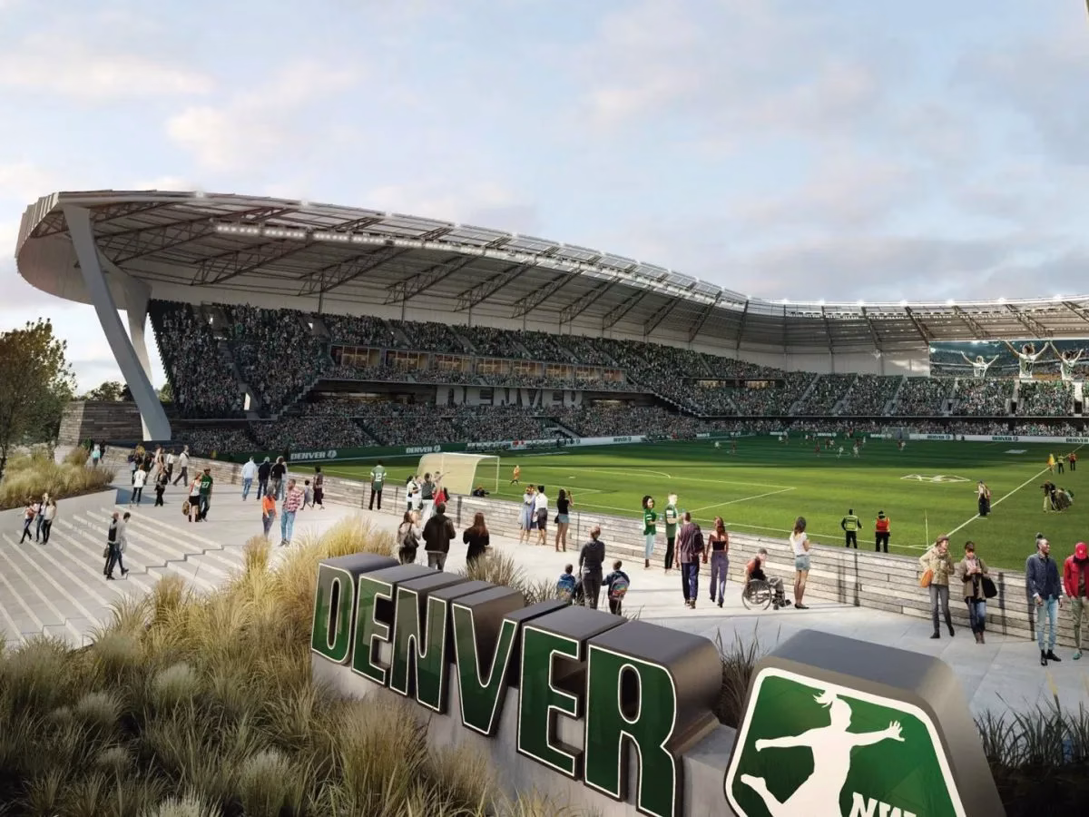Denver Summit’s 14,500-Seat NWSL Stadium to Anchor a 41-Acre Sports and Entertainment District
